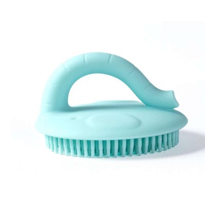 Soft Body Silicone Bath Shower Brush Elephant Silicone Bath Scrubber Head Massager